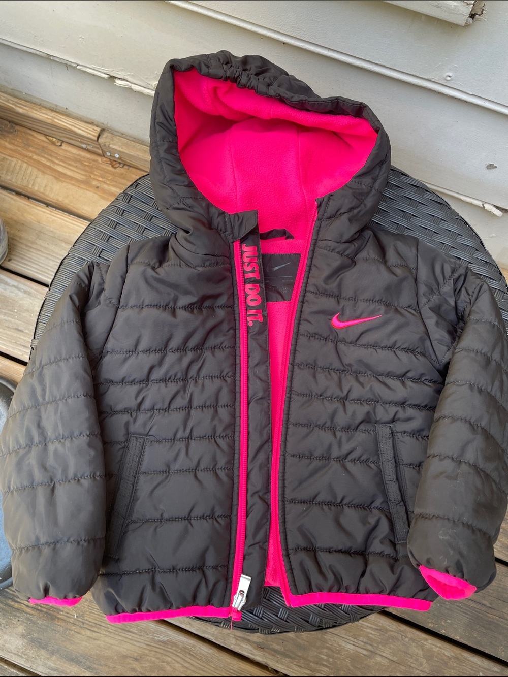 Nike Baby Girl Winter Coat/Jacket Size 24M